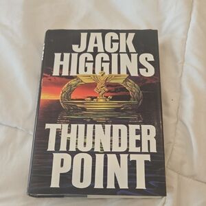 Jack Higgins 'Thunder Point' Hardcover Book
